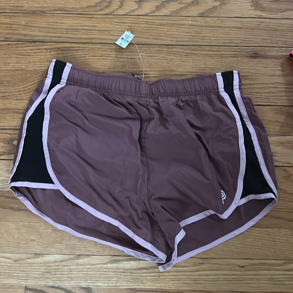 5 pairs of medium Victoria secret, under armor , dkny, workout shorts
